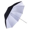 Paraguas reflectante Falcon Eyes UR-32WB blanco-negro 80 cm
