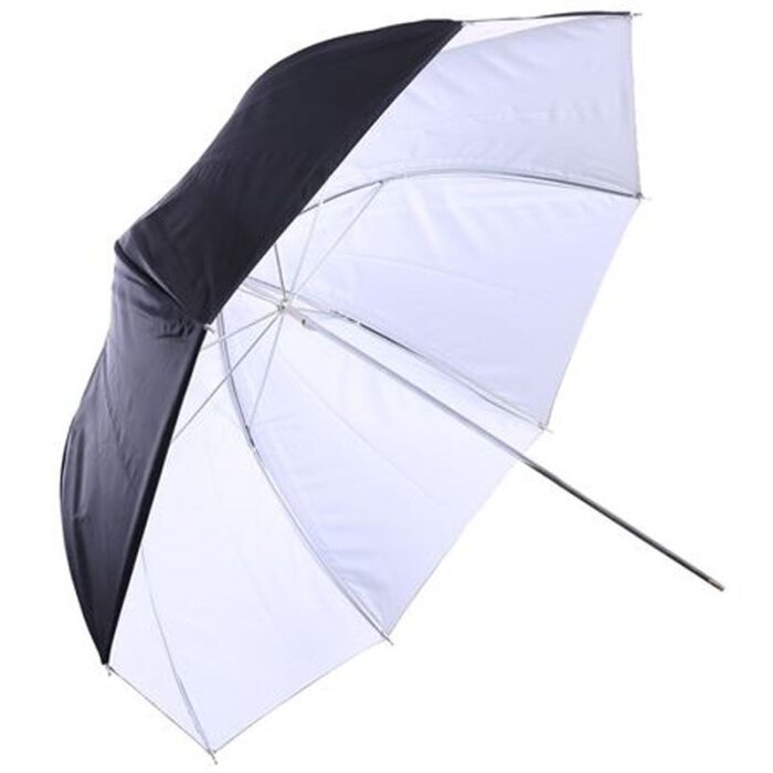 Paraguas réflex Falcon Eyes UR-48WB blanco-negro 122 cm