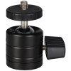 Mini Cabeza de Bola Falcon Eyes Negra MPH-2 Rosca 1/4" y 3/8