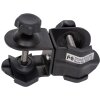 Pinza para tubos Falcon Eyes CLD-35 para 2 tubos de 35 mm de grosor máx. Cubierta de goma