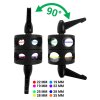 Pinza doble para tubos Falcon Eyes EC-28 para tubos de 19-22-25-28 mm 80 mm