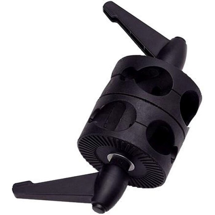 Pinza doble para tubos Falcon Eyes EC-32 para tubos de 16-20-28-30 mm 80 mm
