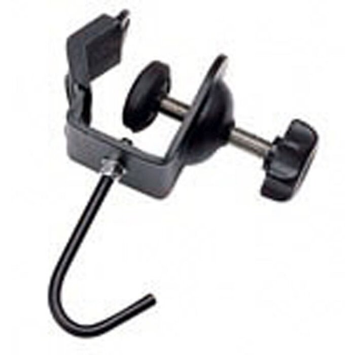 Abrazadera de tubo Falcon Eyes con gancho CL-35H metálica para tubo de 10-35 mm de diámetro