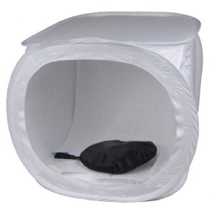 Falcon Eyes LFPB-3 Carpa de tiro plegable 90x90 cm con 4 fondos y estuche