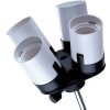 Linkstar portalámparas LH-4HU para 4 lámparas + soporte de pantalla reflectante