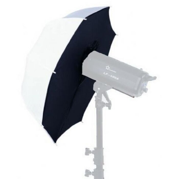 Linkstar Paraguas Reflex Softbox Difusor Blanco URF-102L 120 cm