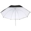 Linkstar Paraguas Reflex PUK-84WB Blanco-Negro 100 cm (Reversible)
