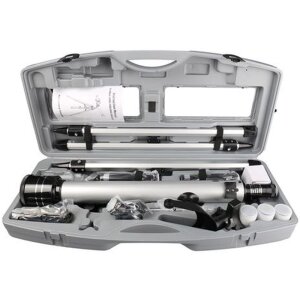 Telescopio refractor básico Byomic 60-700 incl. estuche