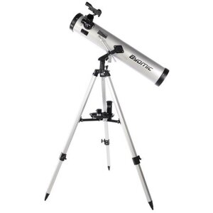 Telescopio reflector básico Byomic 76-700 plateado...