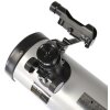 Telescopio reflector básico Byomic 76-700 plateado con estuche