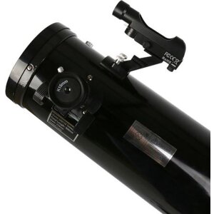 Telescopio reflector Byomic G 114-900 EQ-SKY Astronomía Principiante Negro