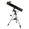 Telescopio reflector Byomic G 114-900 EQ-SKY Astronomía Principiante Negro