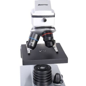 Juego de microscopio Byomic para principiantes 40x-1024x estuche