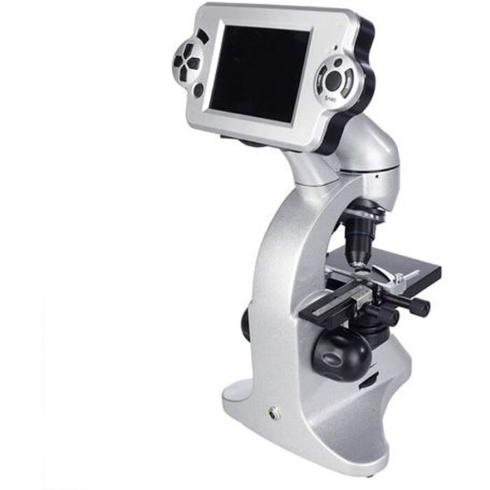 Microscopio Byomic 3,5" LCD Estuche Deluxe 40x-1600x
