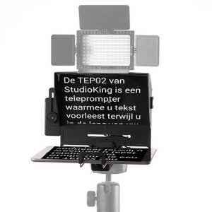 StudioKing Teleprompter Autocue TEP02 para tabletas