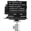 StudioKing Teleprompter Autocue TEP02 para tabletas