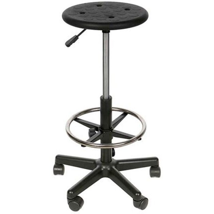 Taburete cuadro negro