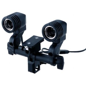 StudioKing Portalámpara universal E27 con 2...