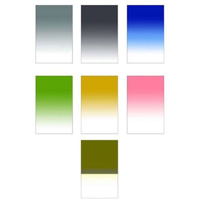 Papel de fondo Falcon Eyes 80x100 cm gradiente de color set de 7