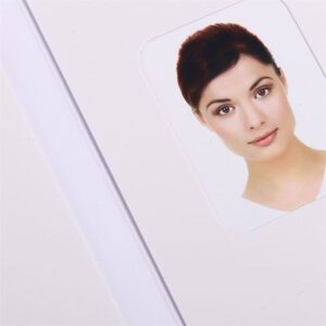 Benel carpeta de fotos para pasaporte blanca 500 unidades 58x84 mm Chromolux brillante