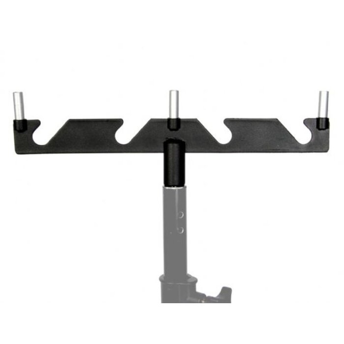 Abrazaderas Falcon Eyes CBH 12-4 juego para 4 rodillos de fondo y travesaño 36cm