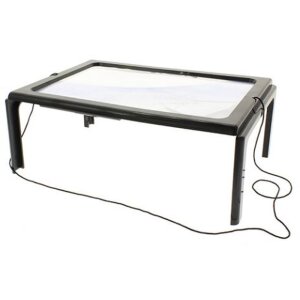 Lupa de hoja Byomic LED BYO-BL2719 275x195mm Vista...