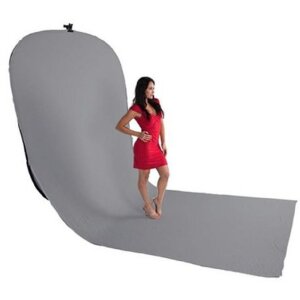 StudioKing BBT-03-10 Tablero de fondo gris-verde 150x400 cm
