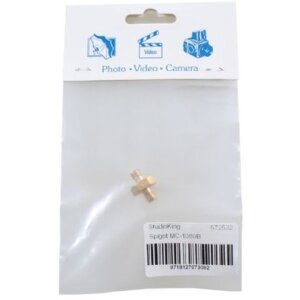 Adaptador de gradiente StudioKing MC-1060B 1/4" macho 1/4" macho