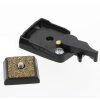 Placa de liberación rápida Falcon Eyes PH-A para trípode de lámpara con nivel de burbuja