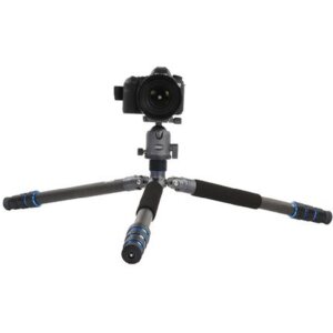Trípode profesional de carbono Nest NT-6294CK con cabeza esférica