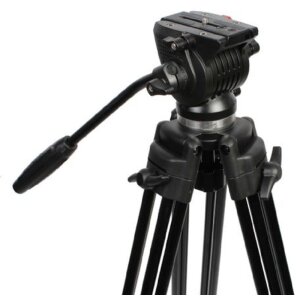 Trípode de vídeo Nest NT-777 Cabezal con...