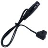 Conector XLR hembra de 4 polos Rolux con toma D macho RL-C3