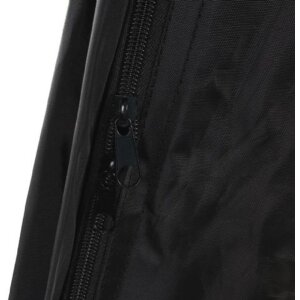 StudioKing Vestuario plegable 100x200 cm Negro