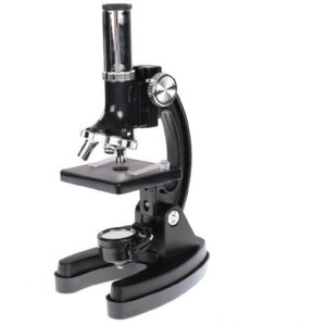 Juego de microscopio telescopio para principiantes Byomic en estuche 300x-1200x aumentos