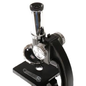 Juego de microscopio telescopio para principiantes Byomic en estuche 300x-1200x aumentos