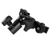 Falcon Eyes CLD-14A Soporte basculante de doble montura con 2 adaptadores de zapata HS-20M
