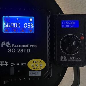 Mando a distancia Falcon Eyes LED RC-6