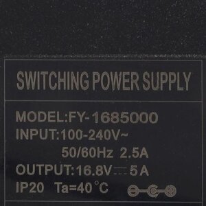 Cable de alimentación Falcon Eyes SP-AC16.8-5A de 3 clavijas