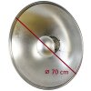 StudioKing Beauty Dish SK-BD700 Plata 70cm con nido de abeja