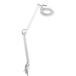 Lupa de mesa Byomic v2 con pinza LED - Lupa de...