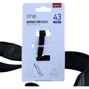Correa de transporte Matin de Luxe neopreno recta 43 mm M-6753H