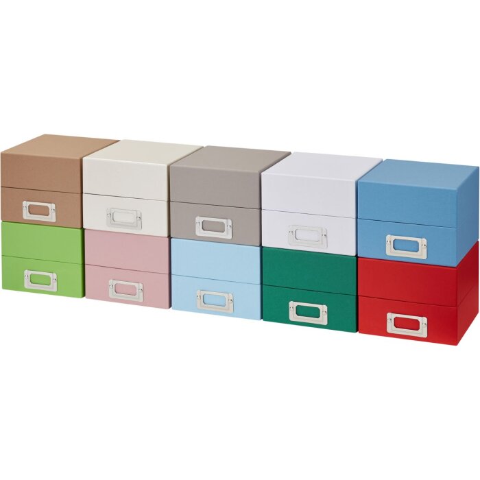 HNFD caja de fotos Sawala 700 fotos 10x15 cm papel tapa etiqueta soporte separador
