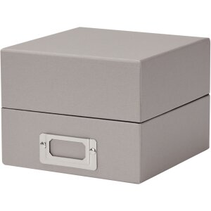 HNFD caja de fotos Sawala 700 fotos 10x15 cm papel tapa etiqueta soporte separador