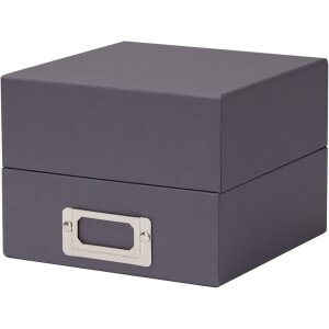 HNFD caja de fotos Sawala 700 fotos 10x15 cm papel tapa etiqueta soporte separador