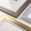 Walther marco de fotos Más allá de DIN A4 A3 poliestireno borde de plata vidrio transparente MDF