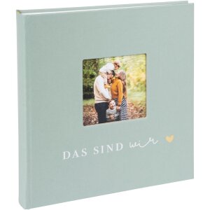 Goldbuch álbum de fotos familiar DAS SIND wir...