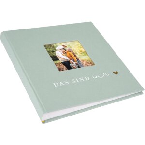 Goldbuch álbum de fotos familiar DAS SIND wir 30x31 cm 60 páginas blancas