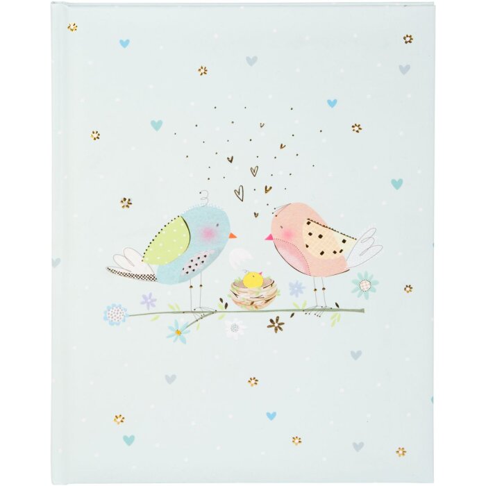 Goldbuch diario bebé Loving Birds Niño 21x28 cm 44 páginas