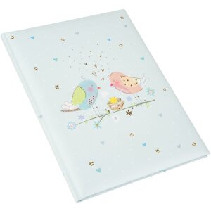 Goldbuch diario bebé Loving Birds Niño 21x28 cm 44 páginas