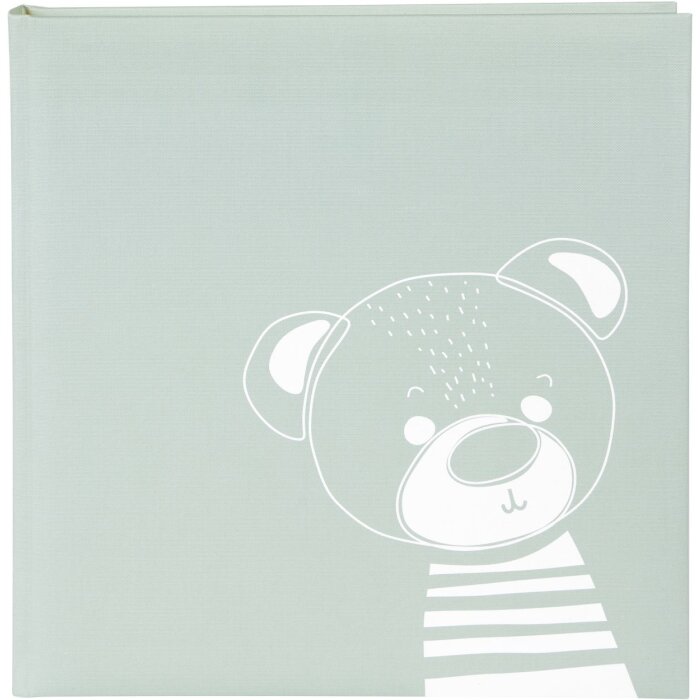 Goldbuch álbum bebé Eddy azul 30x31 cm 60 páginas blancas papel natural